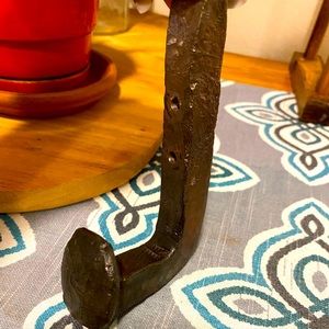 Railroad spike hook